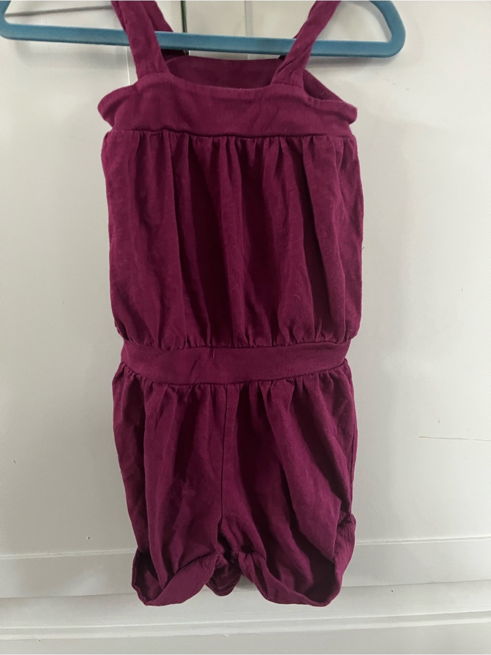 Tea Collection Plum Sleeveless Bubble Romper